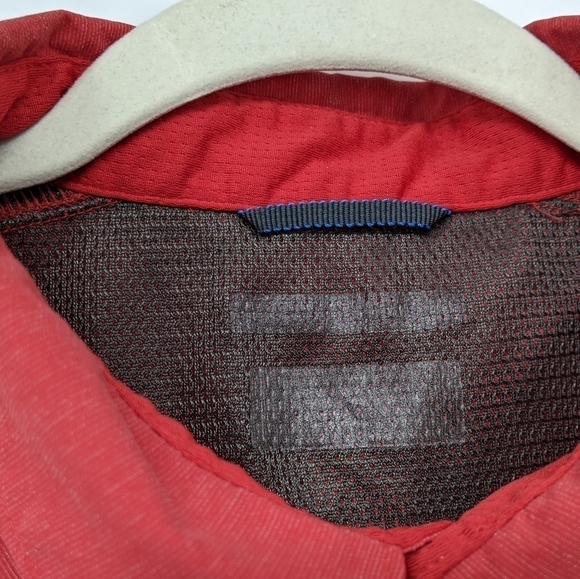 Columbia Vented Fishing Shirt Snap Button Red Short Sleeve Outdoor Hiking - Picture 3 of 8